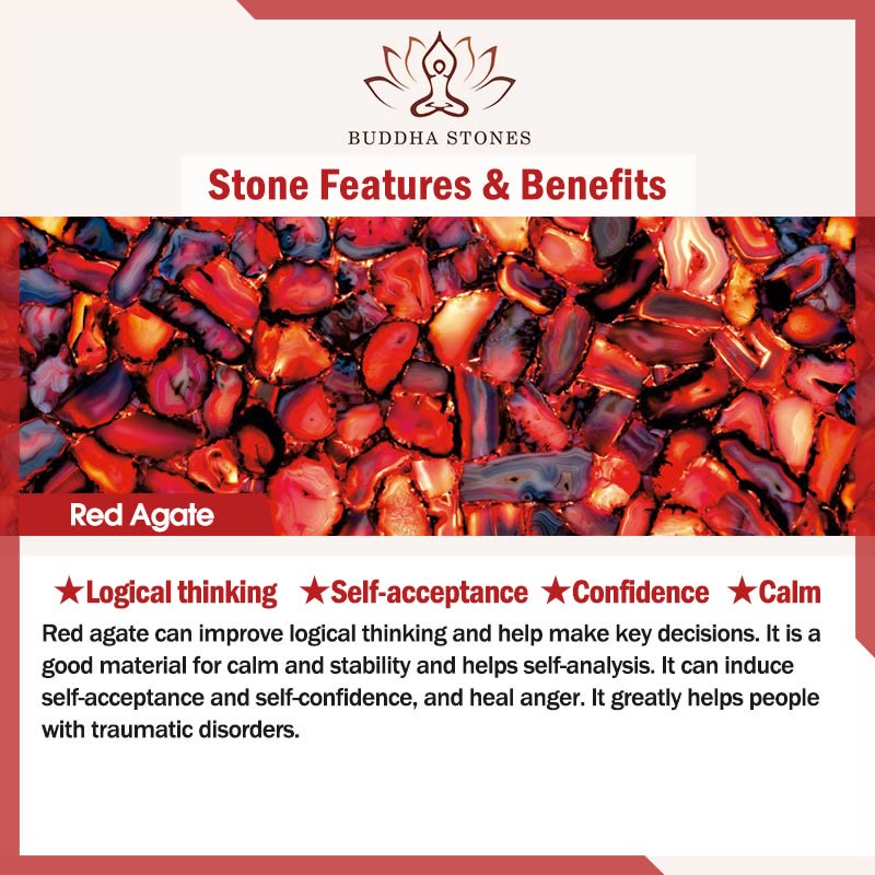 Pulsera de confianza con carácter de gato Fu y jade hetiano de ágata roja y plata de ley 925 con Buddha Stones
