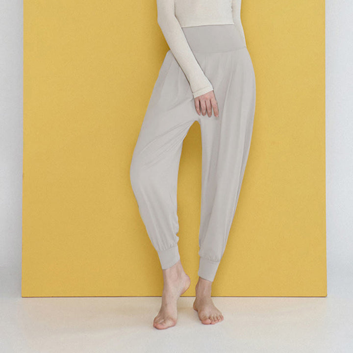 Pantalones Leica de talle alto, informales, de secado rápido y con bolsillos para mujer de Buddha Stones - image 39
