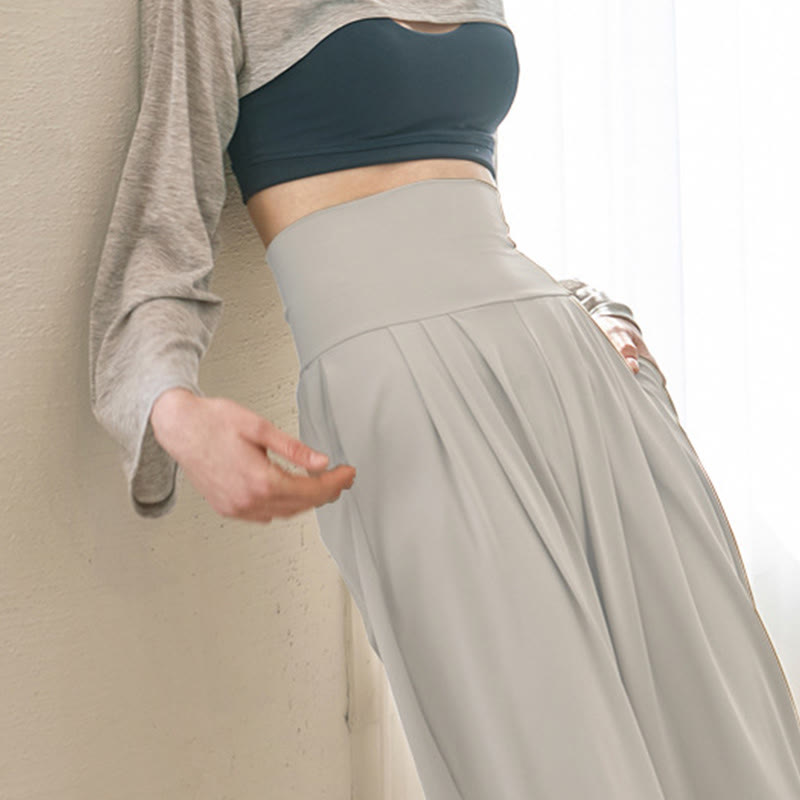 Pantalones Leica de talle alto, informales, de secado rápido y con bolsillos para mujer de Buddha Stones - image 43