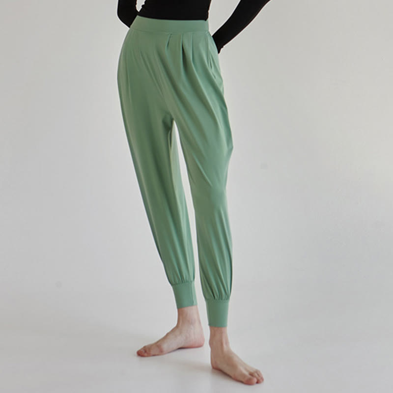 Pantalones Leica de talle alto, informales, de secado rápido y con bolsillos para mujer de Buddha Stones - image 35