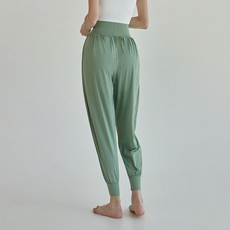 Pantalones Leica de talle alto, informales, de secado rápido y con bolsillos para mujer de Buddha Stones - image 29