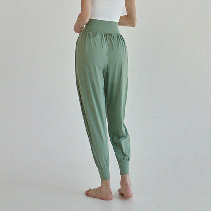 Pantalones Leica de talle alto, informales, de secado rápido y con bolsillos para mujer de Buddha Stones - image 29