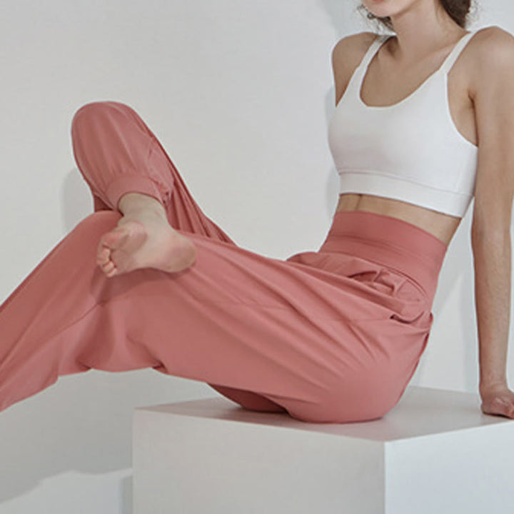 Pantalones Leica de talle alto, informales, de secado rápido y con bolsillos para mujer de Buddha Stones - image 23
