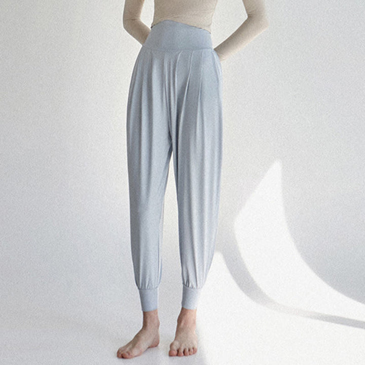 Pantalones Leica de talle alto, informales, de secado rápido y con bolsillos para mujer de Buddha Stones - image 10
