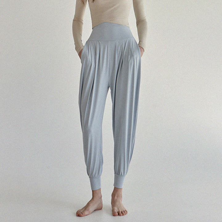 Pantalones Leica de talle alto, informales, de secado rápido y con bolsillos para mujer de Buddha Stones - image 14