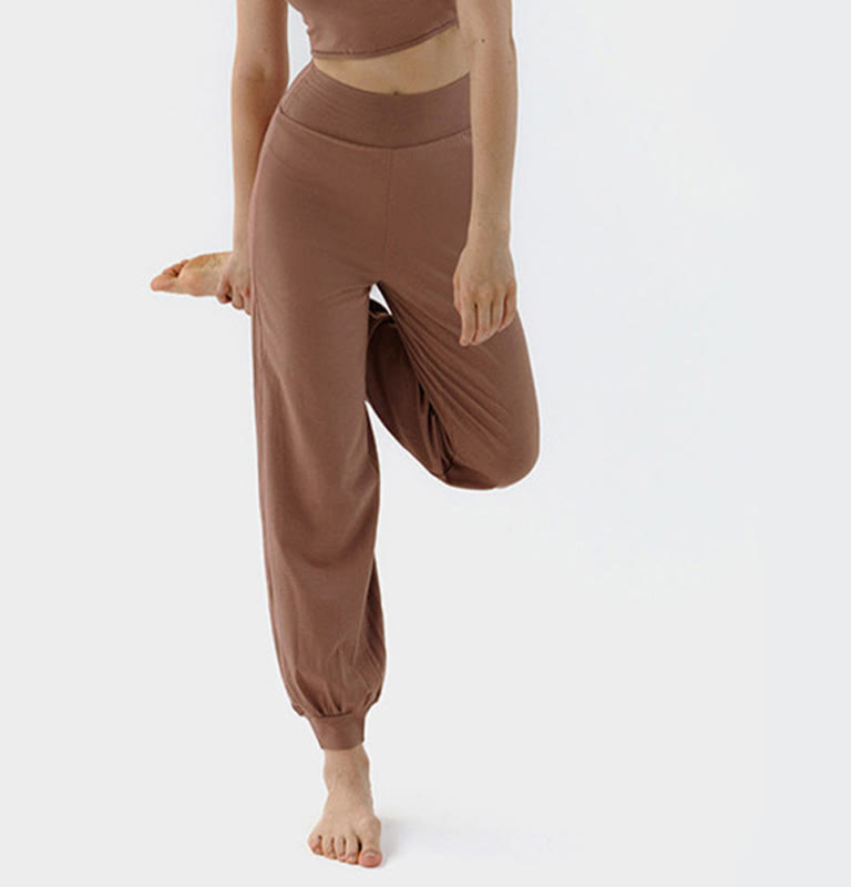 Pantalones Leica de talle alto, informales, de secado rápido y con Buddha Stones para mujer - image 5