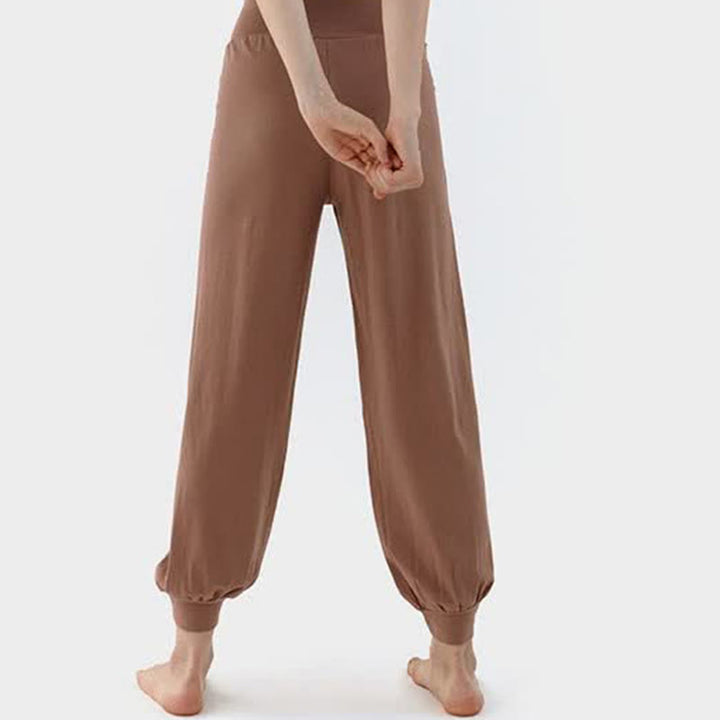 Pantalones Leica de talle alto, informales, de secado rápido y con Buddha Stones para mujer - image 4