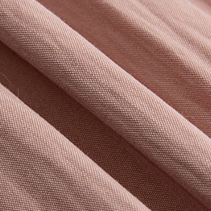 Pantalones anchos de viscosa para mujer, informales, lisos, sueltos, con cintura elástica alta y bolsillos, de Buddha Stones - image 17