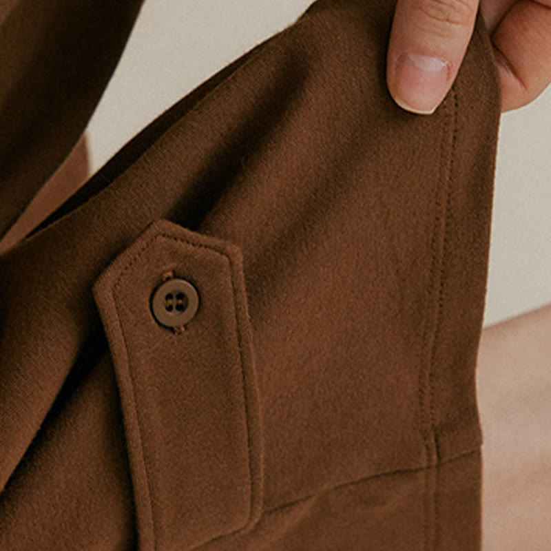 Pantalones holgados de licra con hebillas informales y bolsillos para mujer con Buddha Stones - image 10