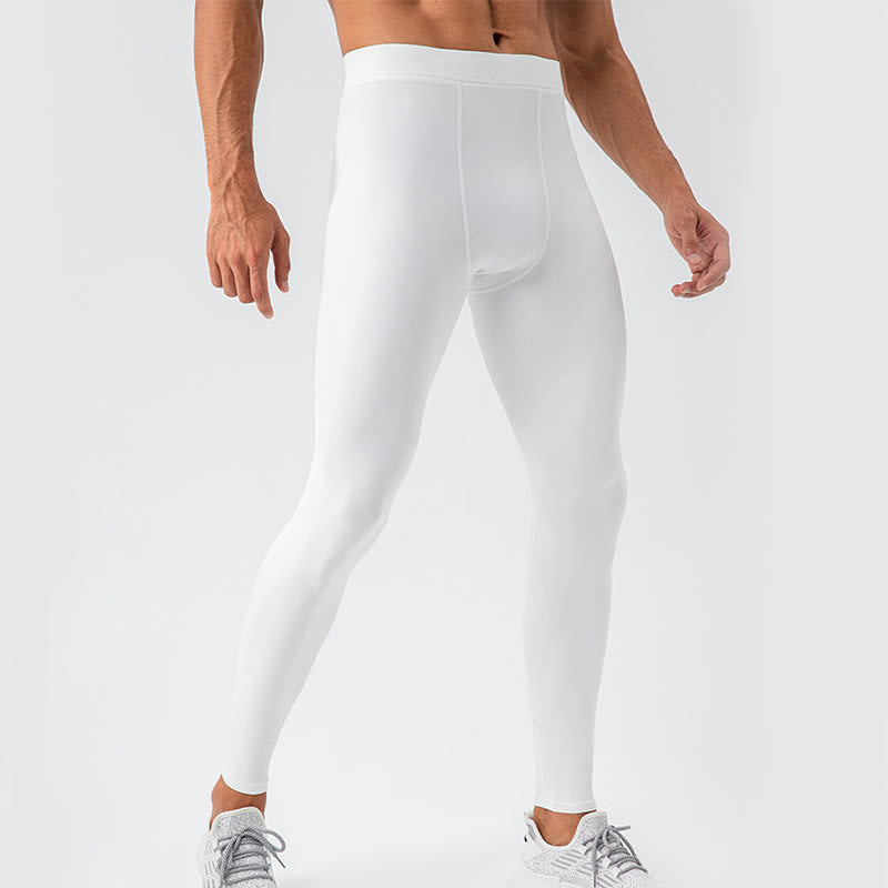 Pantalones deportivos transpirables elásticos de cintura alta con diseño de Buddha Stones para hombre
