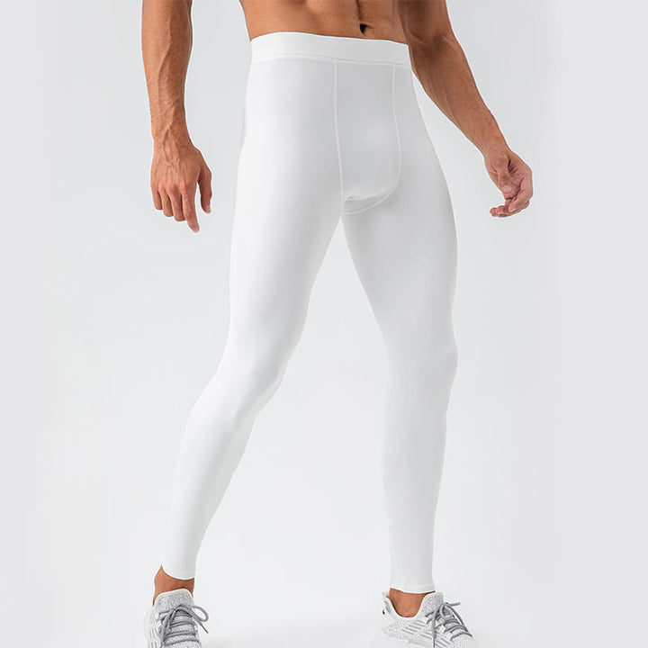 Pantalones deportivos transpirables elásticos de cintura alta con diseño de Buddha Stones para hombre