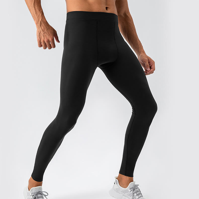 Pantalones deportivos transpirables elásticos de cintura alta con diseño de Buddha Stones para hombre - Negro - US/UK/AU44, UE 54 (2XL) - image 0