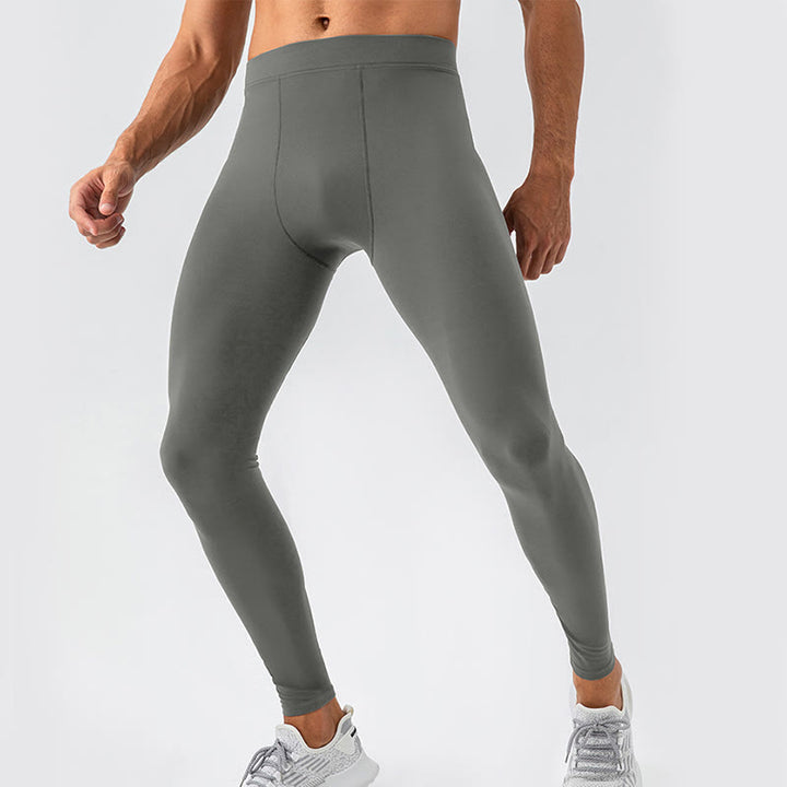 Pantalones deportivos transpirables elásticos de cintura alta con diseño de Buddha Stones para hombre