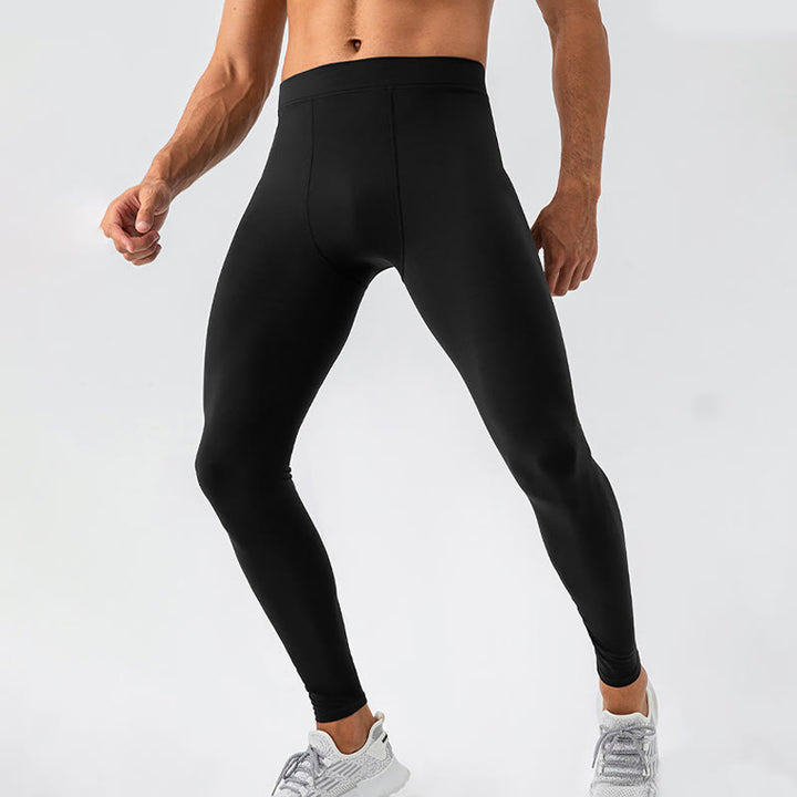 Pantalones deportivos transpirables elásticos de cintura alta con diseño de Buddha Stones para hombre