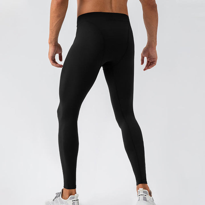 Pantalones deportivos transpirables elásticos de cintura alta con diseño de Buddha Stones para hombre