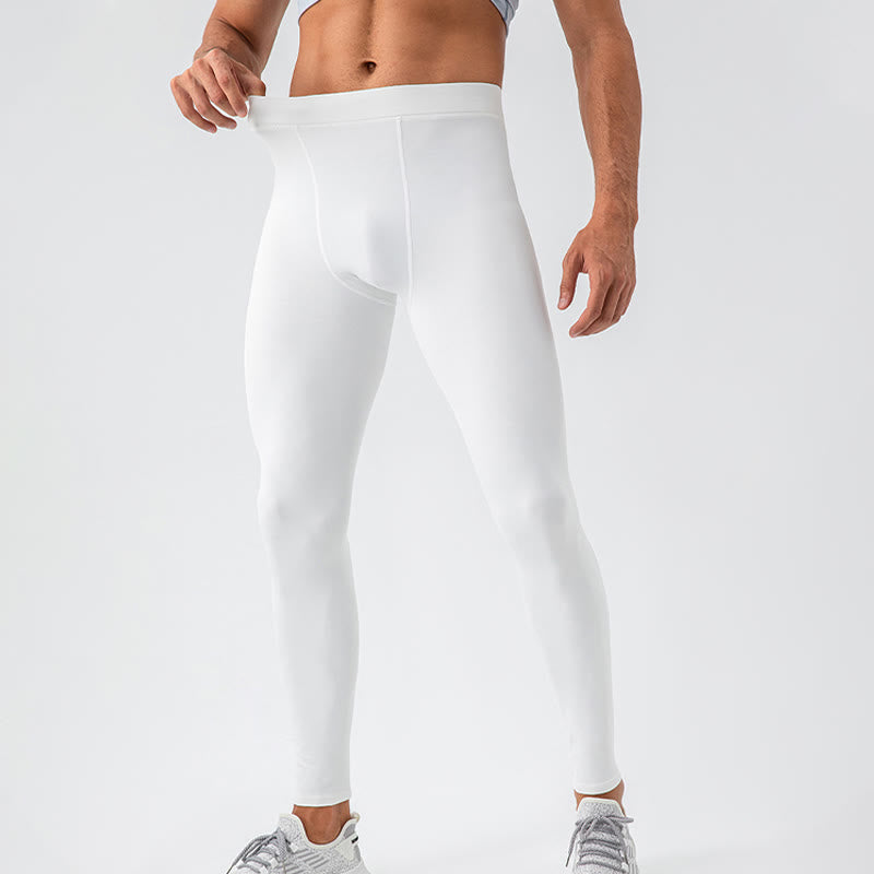 Pantalones deportivos transpirables elásticos de cintura alta con diseño de Buddha Stones para hombre