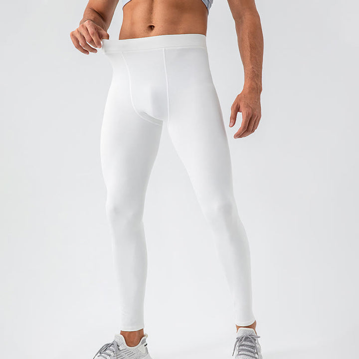 Pantalones deportivos transpirables elásticos de cintura alta con diseño de Buddha Stones para hombre