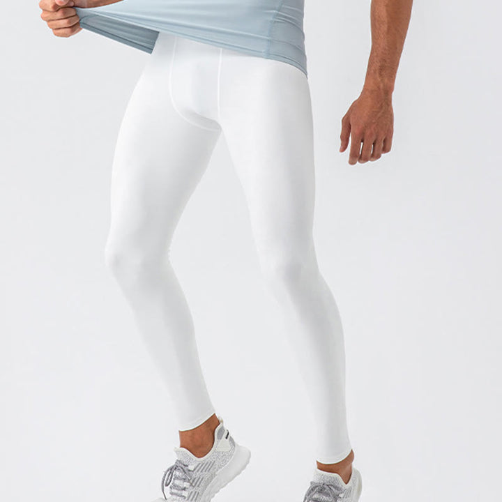 Pantalones deportivos transpirables elásticos de cintura alta con diseño de Buddha Stones para hombre