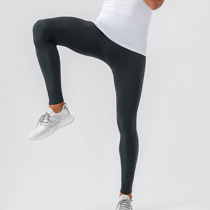 Pantalones deportivos transpirables elásticos de cintura alta con diseño de Buddha Stones para hombre - image 21