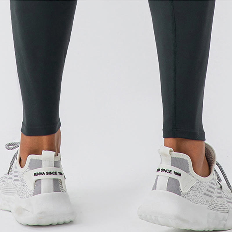 Pantalones deportivos transpirables elásticos de cintura alta con diseño de Buddha Stones para hombre