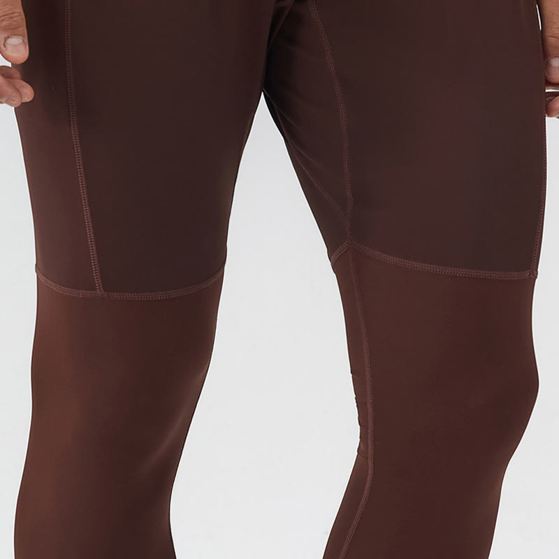 Pantalones deportivos de cintura alta con diseño de Buddha Stones, transpirables y de secado rápido para hombre con bolsillo con cremallera - image 9