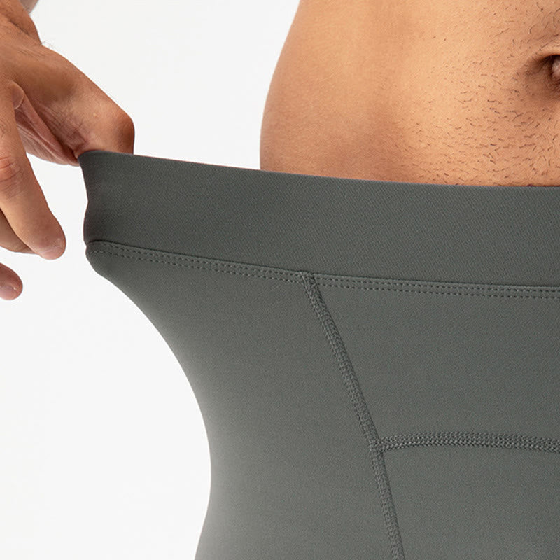 Pantalones deportivos de cintura alta con diseño de Buddha Stones , elásticos, de secado rápido, transpirables, para gimnasio y hombre