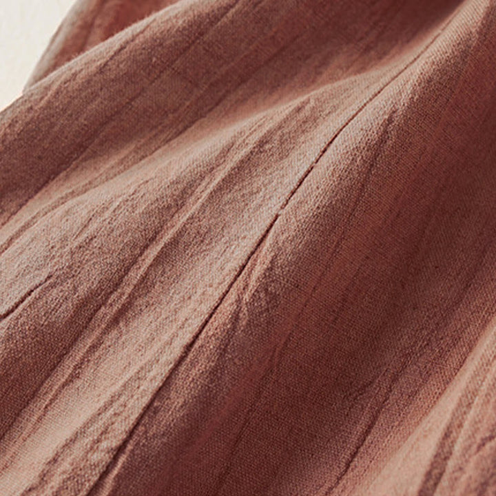 Pantalones harén de algodón para mujer, informales, holgados, de pierna recta, de longitud 7-8, con bolsillos y estampado de Buddha Stones - image 6