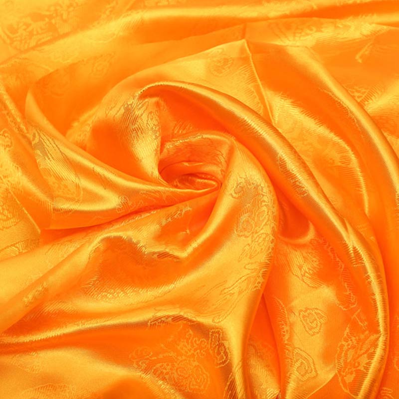 Bendición de la suerte tibetana, decoración Khata con patrón de dragón y Fénix en 5 colores