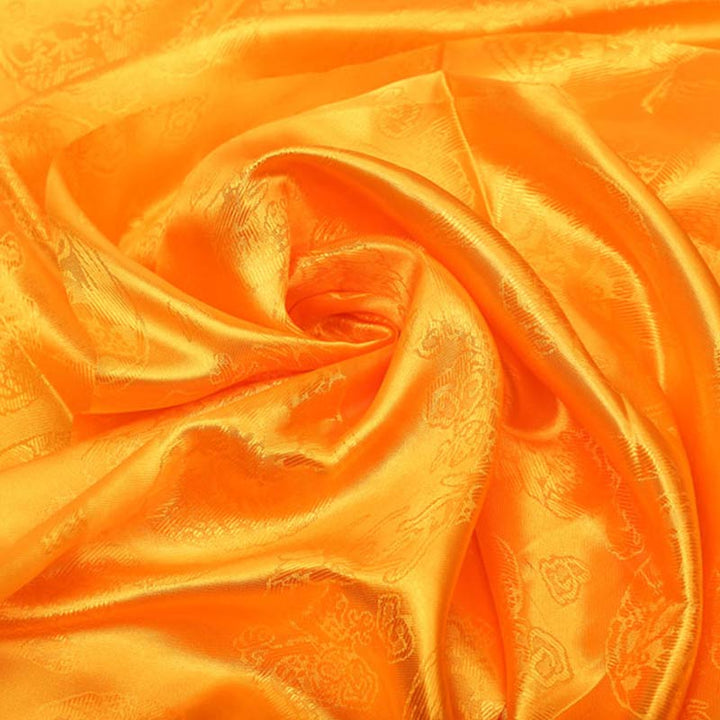Bendición de la suerte tibetana, decoración Khata con patrón de dragón y Fénix en 5 colores