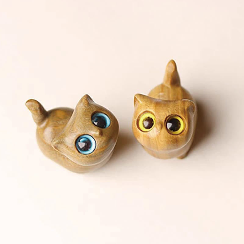 Buddha Stones, sándalo verde, madera de ébano, sándalo, hoja pequeña, sándalo rojo, mini gato de la suerte, decoración de paz - image 39