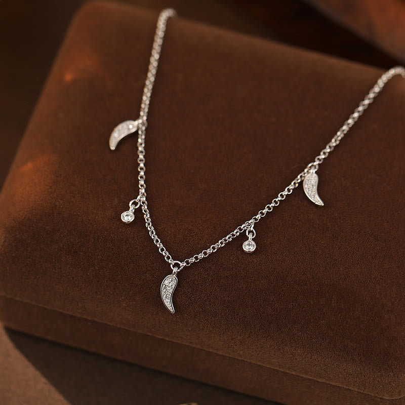 Tobillera de protección con dije de pimiento pequeño y circonitas de plata de ley 925 con Buddha Stones - Tobillera de plata (circunferencia de 25 cm) - image 11