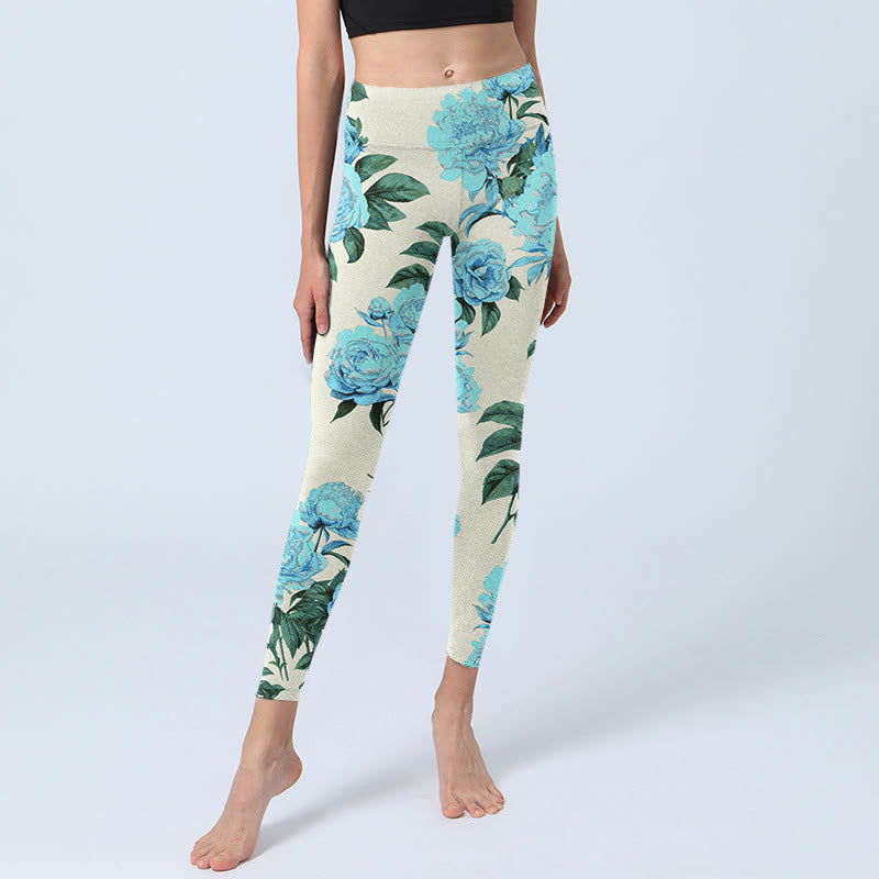 Leggings de yoga para mujer con estampado de Buddha Stones - image 6