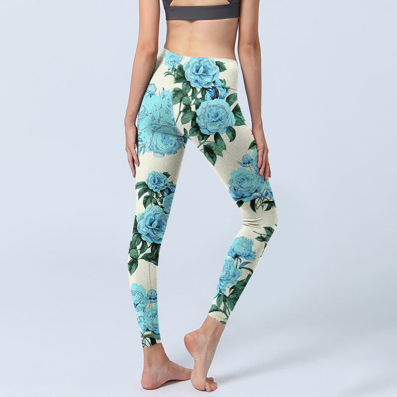 Leggings de yoga para mujer con estampado de Buddha Stones - image 3
