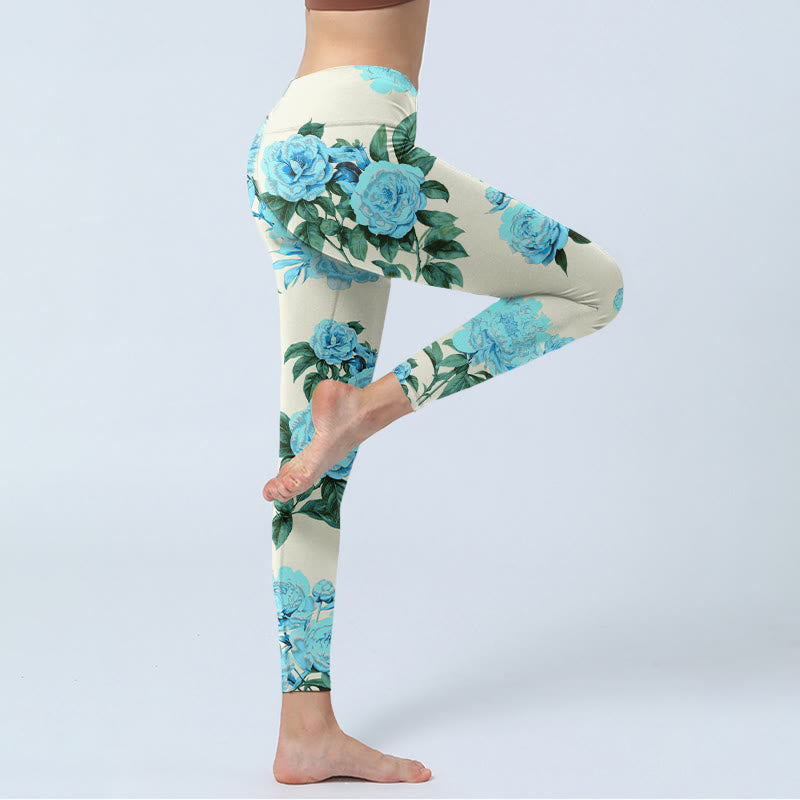 Leggings de yoga para mujer con estampado de Buddha Stones - image 4