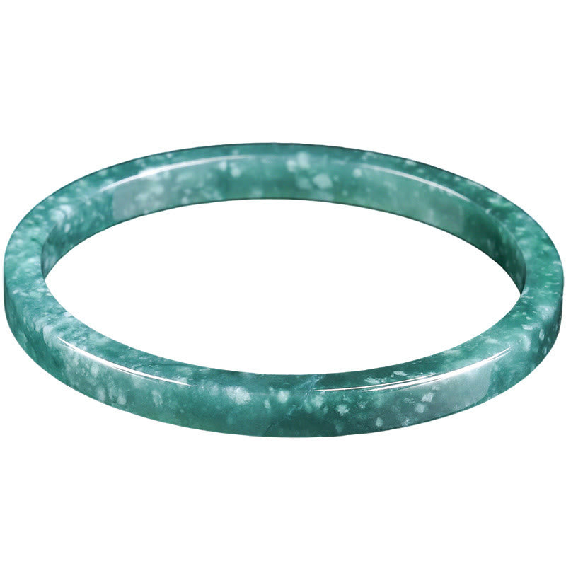 Pulsera fina de jade natural con Buddha Stones y abundancia