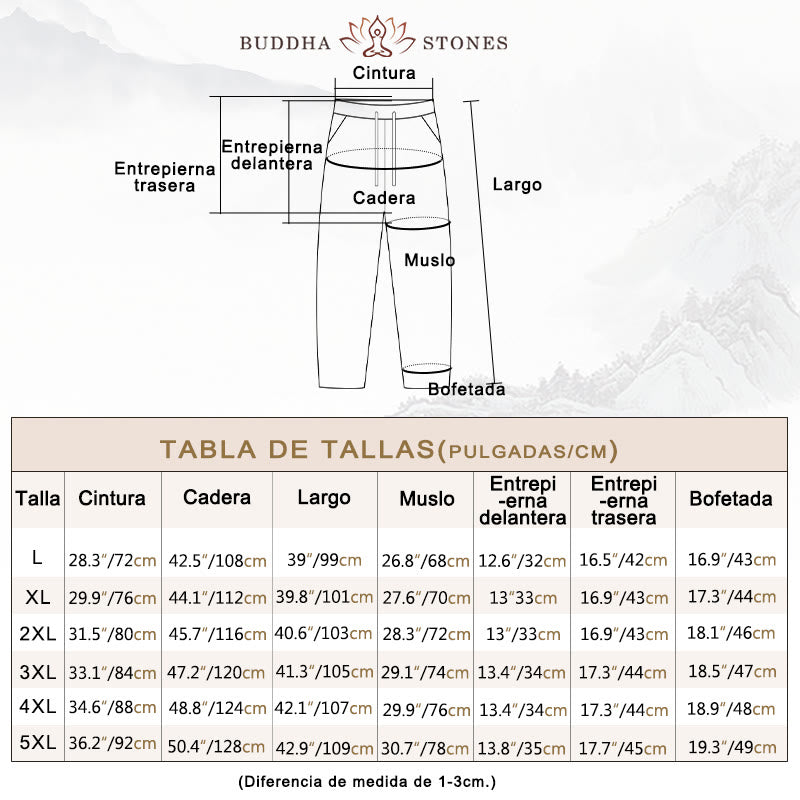 Traje Tang tradicional con Buddha Stones y forro polar, uniforme de manga larga, pantalones y camiseta para hombre