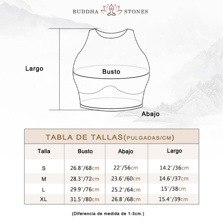 Buddha Stones Camiseta sin mangas corta sin mangas Pantalones acampanados Deportes Fitness Yoga