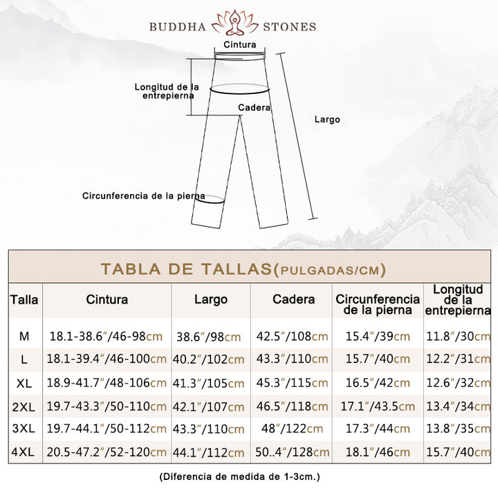 Traje Tang con botones de rana de Color sólido con piedras de Buddha Stones, conjunto tradicional de ropa de algodón y lino de manga corta con pantalones y pantalones para hombre - image 4