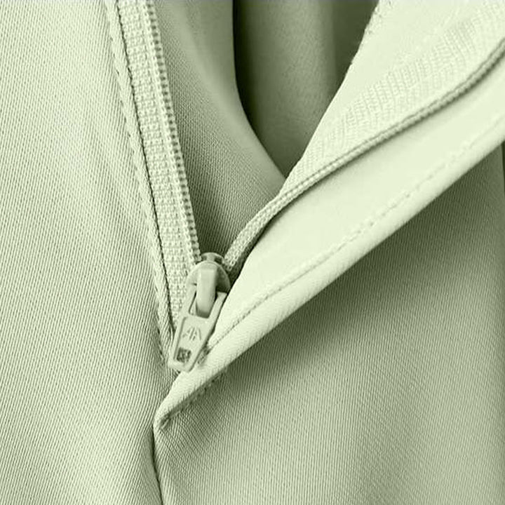 Pantalones cortos de verano informales con cremallera , Buddha Stones, sueltos, de lino y algodón, para mujer, con bolsillos - image 9