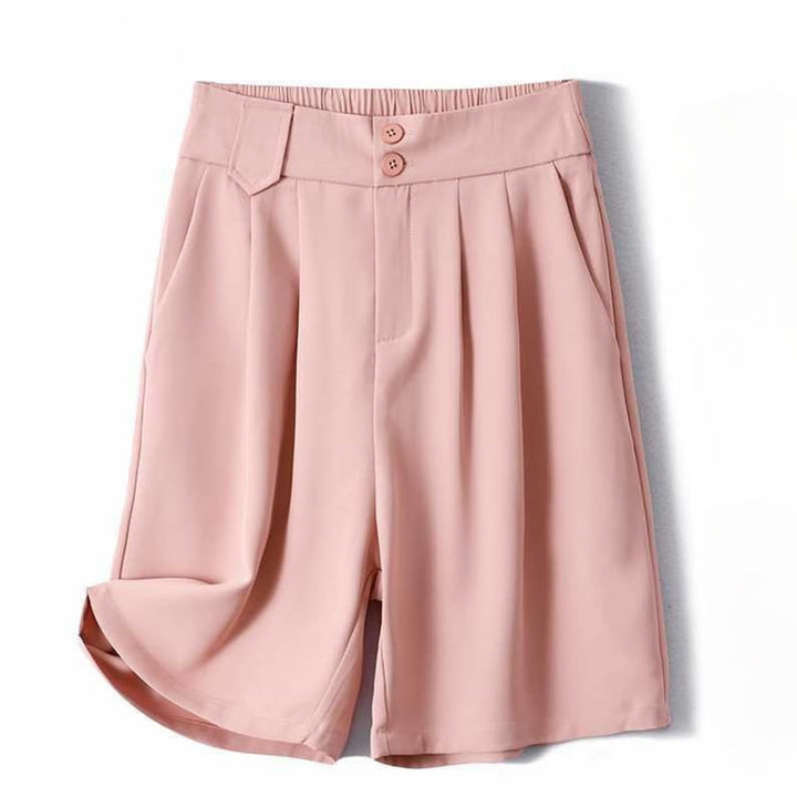 Pantalones cortos de verano informales con cremallera , Buddha Stones, sueltos, de lino y algodón, para mujer, con bolsillos