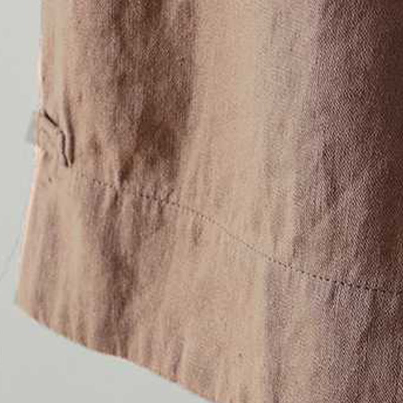 Pantalones cortos de verano informales con diseño de rana, de fibra acrílica, con botones y cremallera, de Buddha Stones, para mujer, con bolsillos - image 19