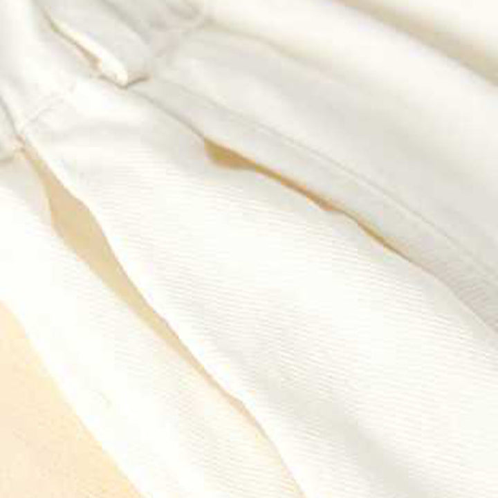 Pantalones cortos casuales sueltos de algodón liso de verano para mujer con bolsillos de Buddha Stones