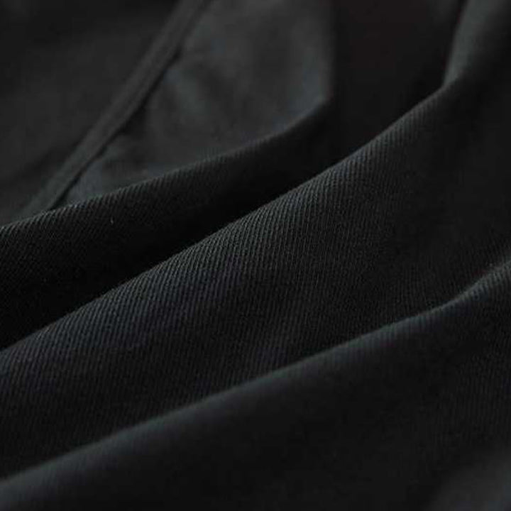 Pantalones cortos casuales sueltos de algodón liso de verano para mujer con bolsillos de Buddha Stones