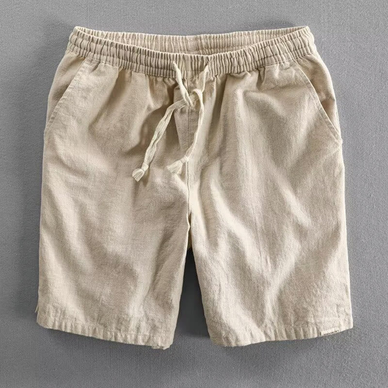 Pantalones cortos de algodón con cintura elástica y bolsillos para hombre con diseño de Buddha Stones - Barba de maíz - US/UK/AU40, UE50 (3XL) - image 14