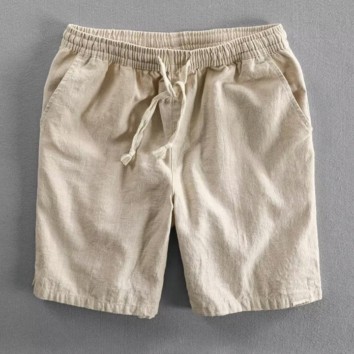 Pantalones cortos de algodón con cintura elástica y bolsillos para hombre con diseño de Buddha Stones - Barba de maíz - US/UK/AU40, UE50 (3XL) - image 14