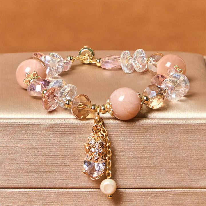 Pulsera de la riqueza PiXiu con piedra solar natural de Buddha Stones