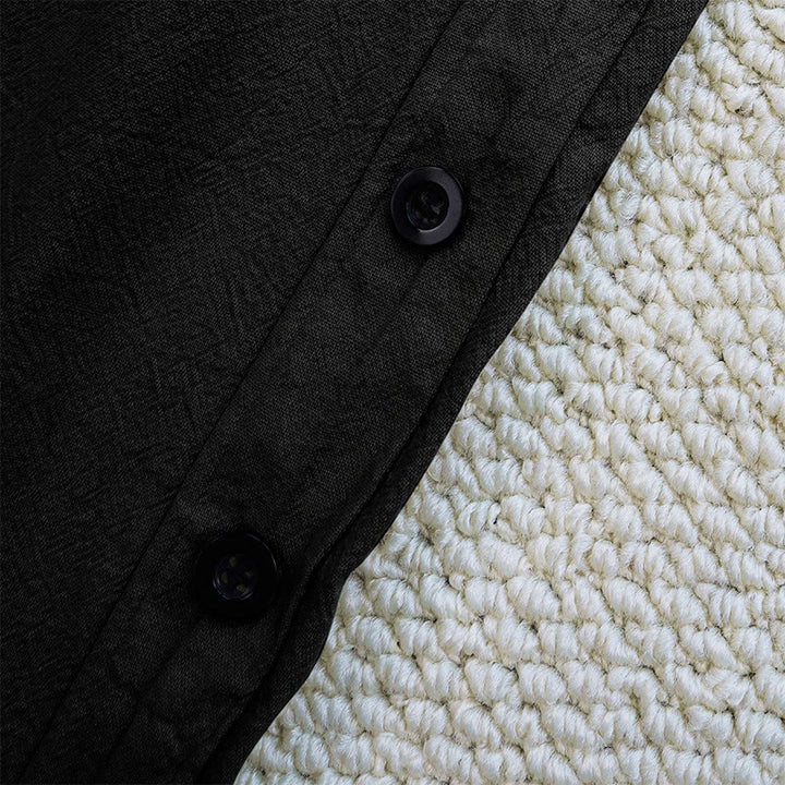 Pantalones de lino y algodón con cordón ajustable para mujer, con diseño de patchwork liso de verano y bolsillos, con Buddha Stones - image 13