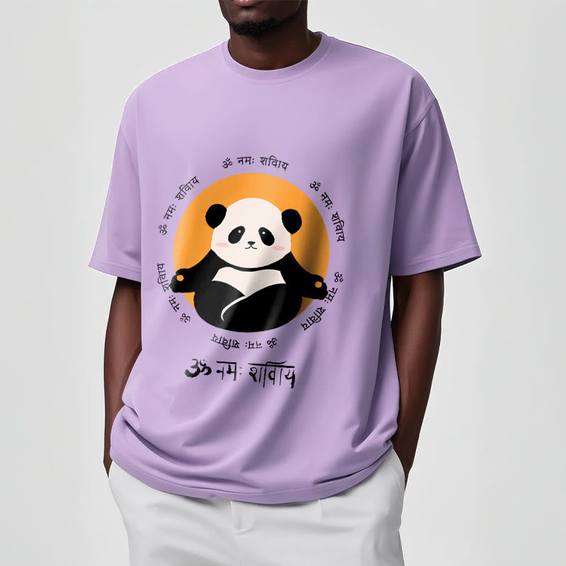 Camiseta con diseño de Buddha Stones Panda sánscrito Namah Shivaya - image 17