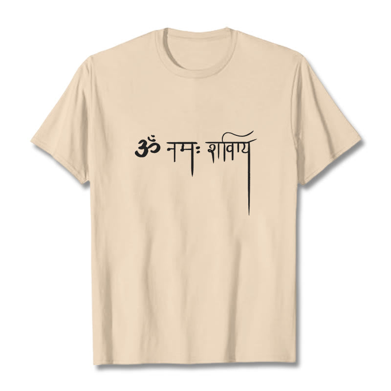 Camiseta con Buddha Stones sánscrito Namah Shivaya - Sopa de mariscos - 2XL - image 8
