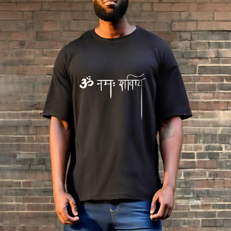 Camiseta con Buddha Stones sánscrito Namah Shivaya - image 3